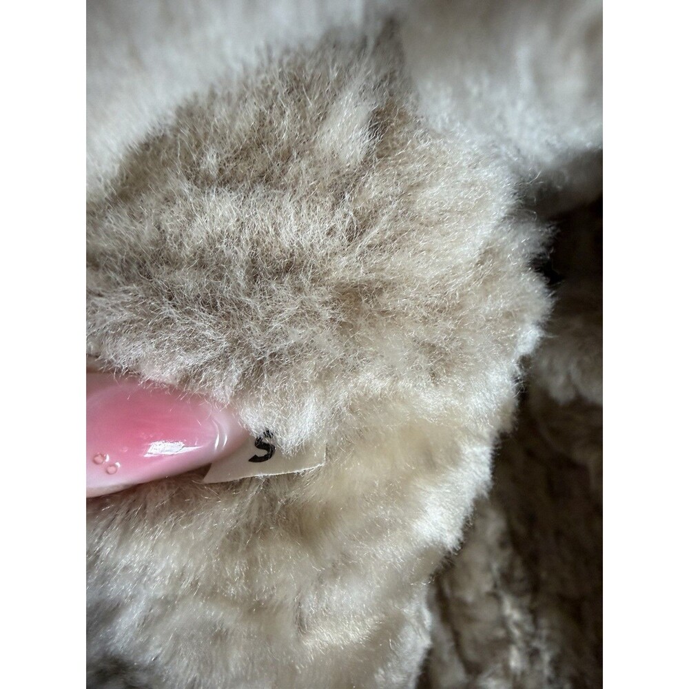 Vintage Suede Sherpa Fuzzy Bucket Hat Size Small Unisex - Picture 3 of 3
